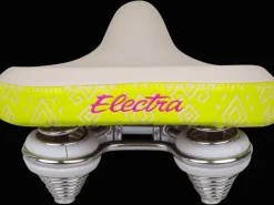 Trek Bikes Electra Water Lily Cruiser Bike Saddle Cream/Visibility Yellow Cheap