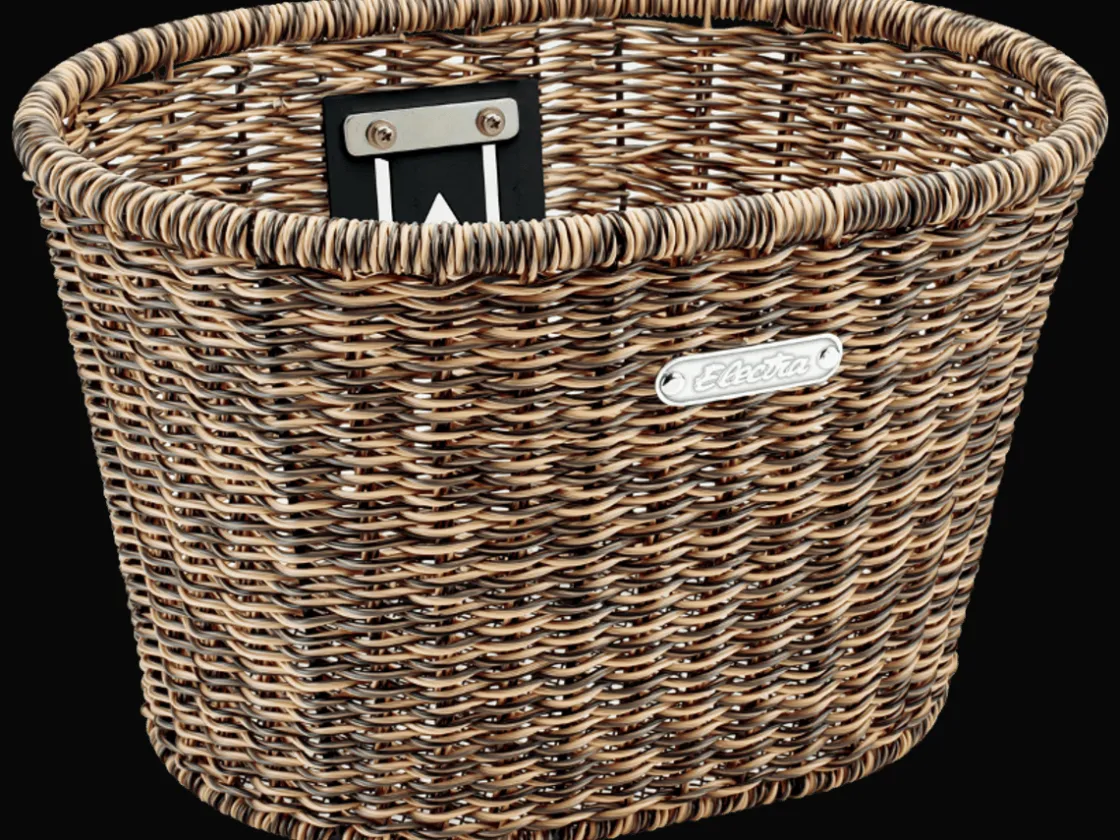 Trek Bikes Electra Woven Plastic Basket Natural Shop