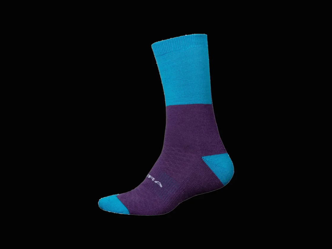 Trek Bikes Endura BaaBaa Merino Winter Cycling Sock Hot