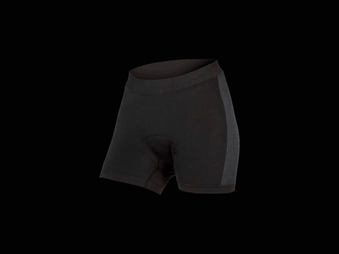 Trek Bikes Endura Engineered Padded Boxer Women's Cycling Liner Short II Black Sale
