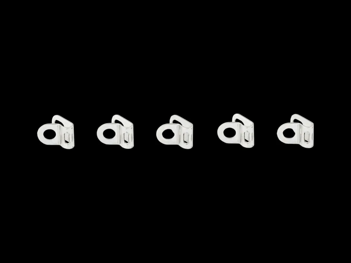 Trek Bikes Eurofender Stainless Steel Chainstay Clips - Set of 5 Silver Discount
