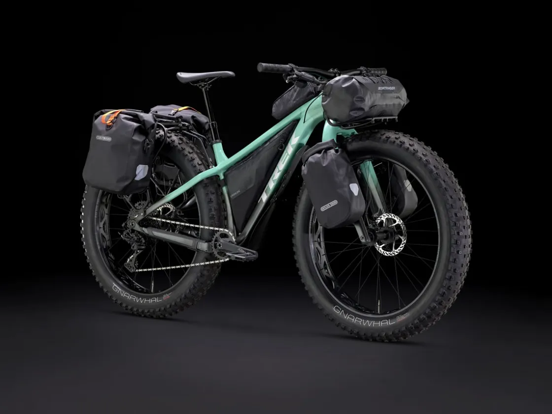 Trek Bikes Farley 5 Satin Blue Sage to Lithium Grey Fade Best