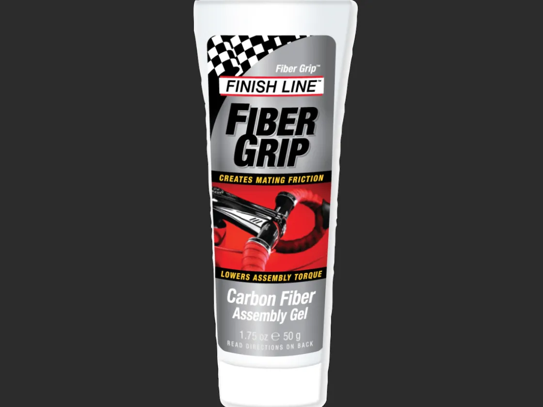 Trek Bikes Finish Line Fiber Grip Grey/Red Hot