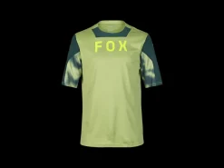 Trek Bikes Fox Racing Defend Taunt Mountain Bike Jersey Green Discount