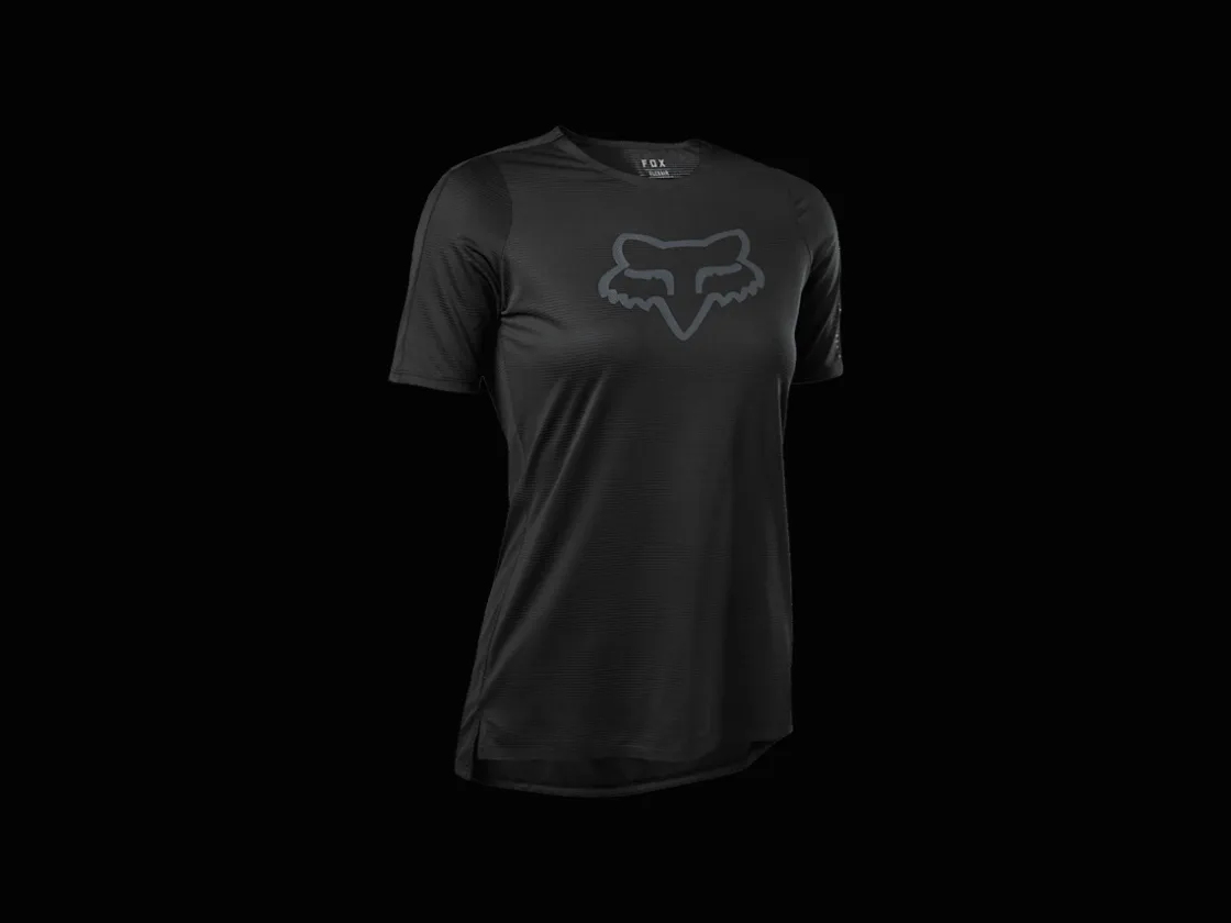 Trek Bikes Fox Racing Flexair Women's Mountain Bike Jersey Black Outlet