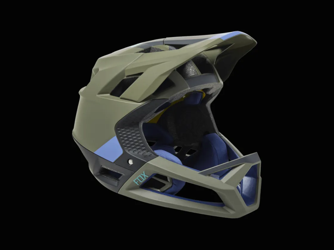 Trek Bikes Fox Racing Proframe Bike Helmet Black/Dark Grey Flash Sale