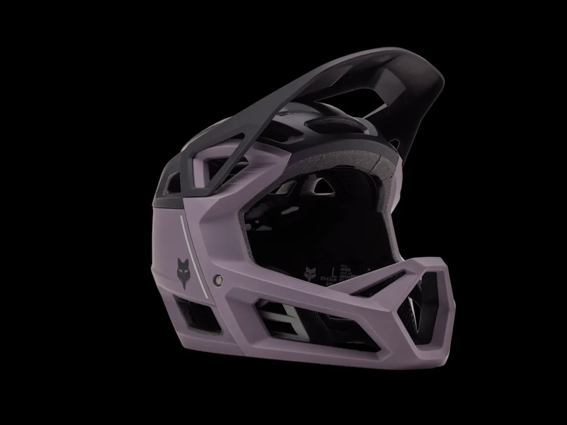 Trek Bikes Fox Racing Proframe Bike Helmet Black/Dark Grey Flash Sale