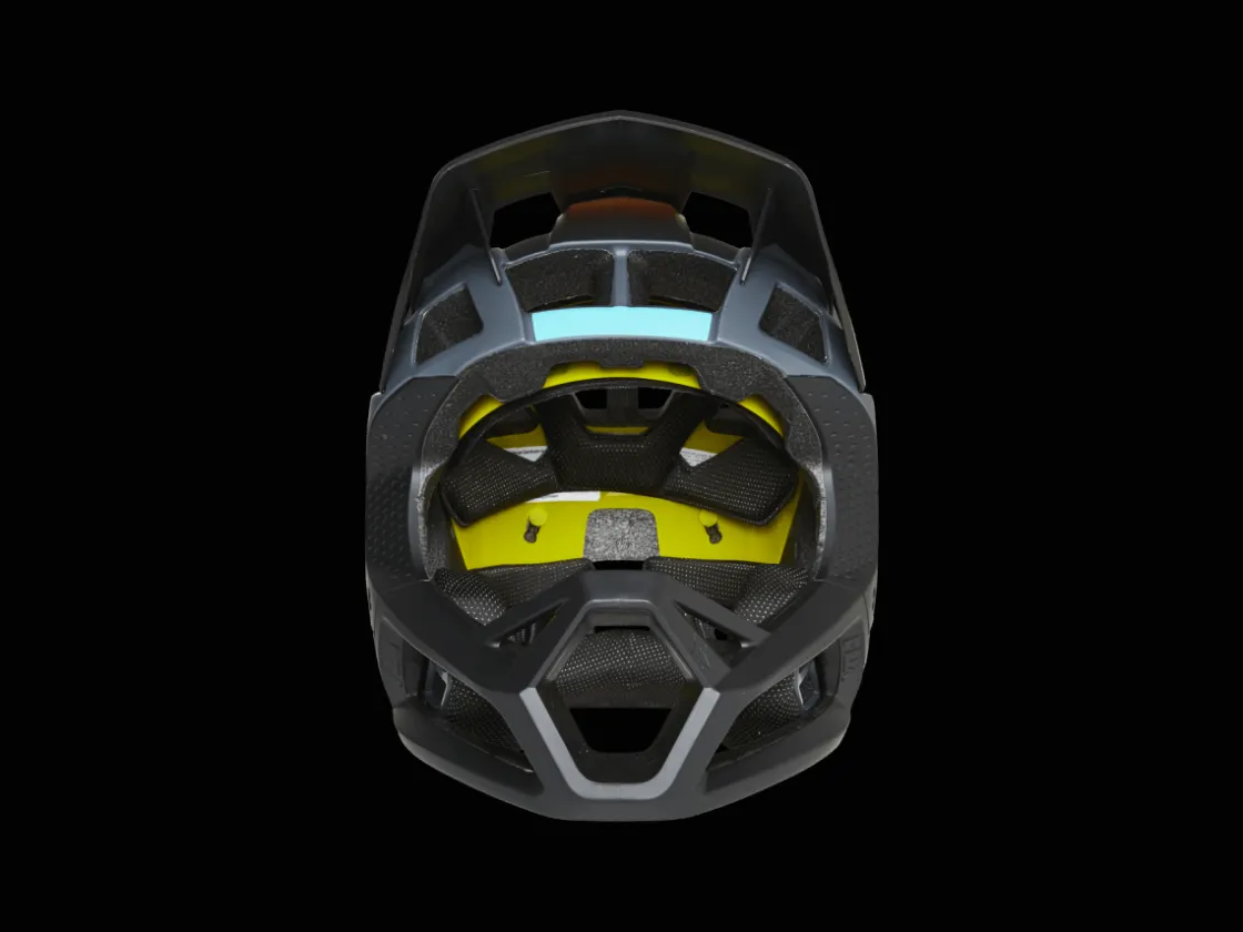 Trek Bikes Fox Racing Proframe Bike Helmet Black/Dark Grey Flash Sale