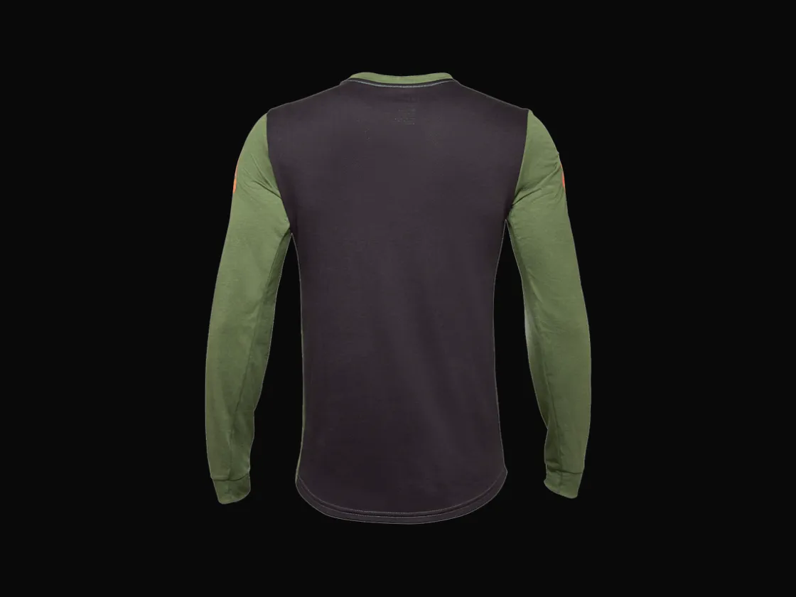 Trek Bikes Fox Racing Ranger Drirelease Long Sleeve Mountain Bike Jersey Dark Green Best Sale