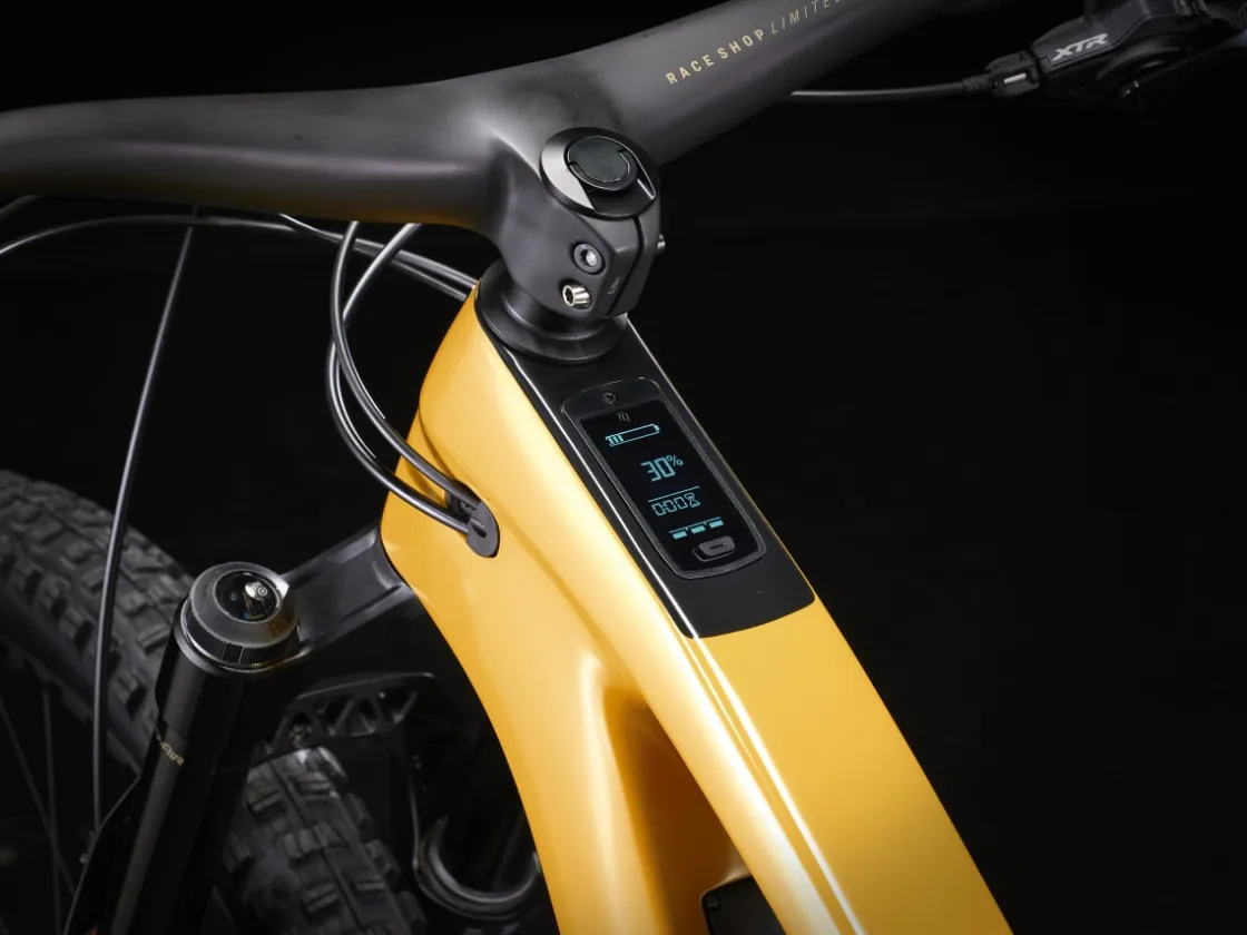 Trek Bikes Fuel EXe 9.9 XTR Baja Yellow Clearance