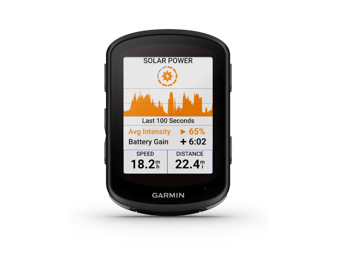 Trek Bikes Garmin Edge 540 Solar GPS Computer Black Sale