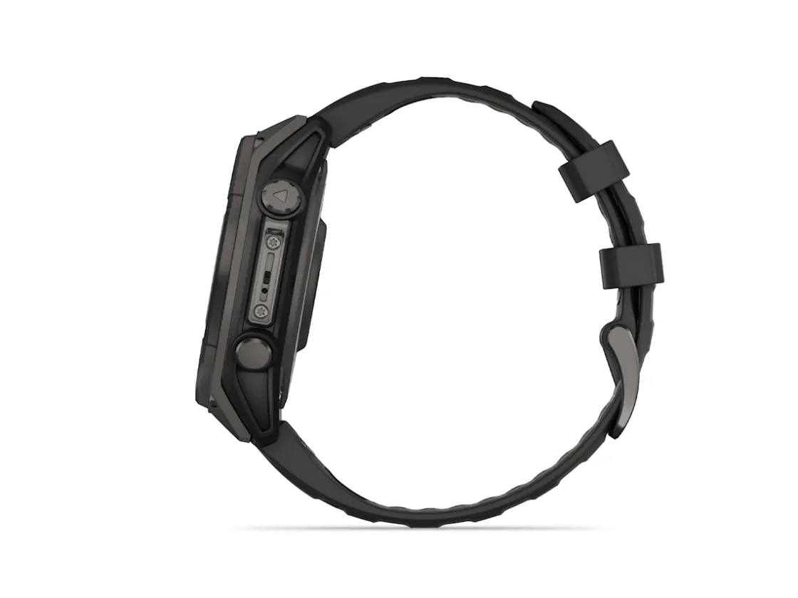 Trek Bikes Garmin fēnix® 8 Solar Sapphire Computer Grey/Black Discount