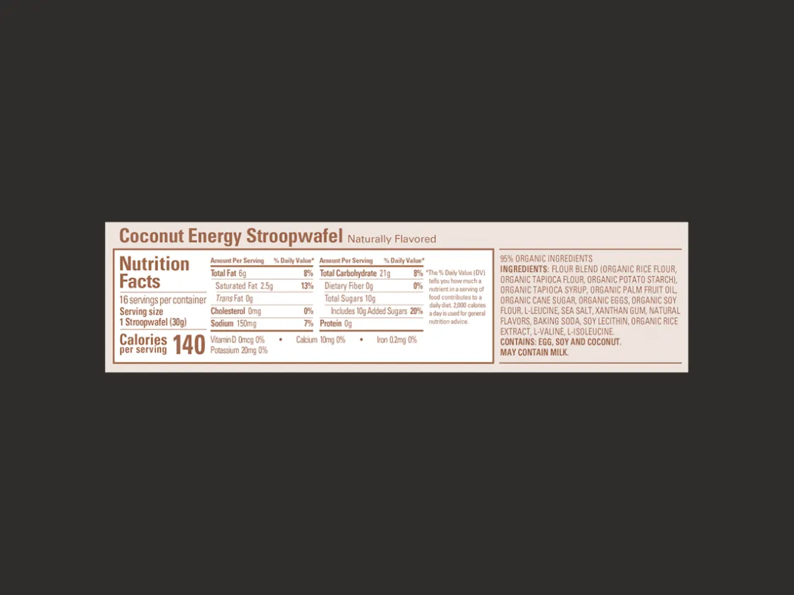Trek Bikes GU Energy Stroopwafel Box of 16 Outlet