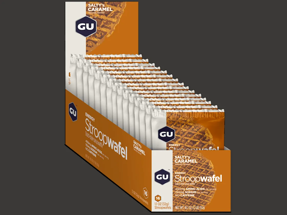 Trek Bikes GU Energy Stroopwafel Box of 16 Outlet