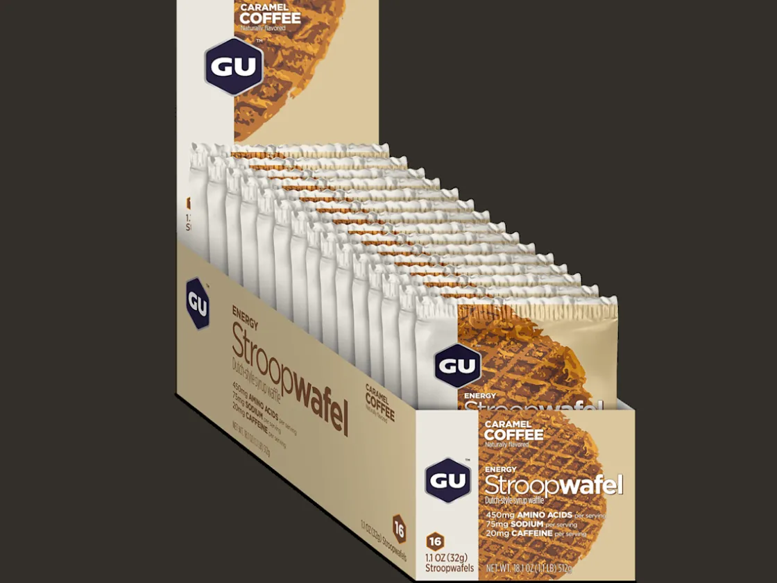 Trek Bikes GU Energy Stroopwafel Box of 16 Outlet