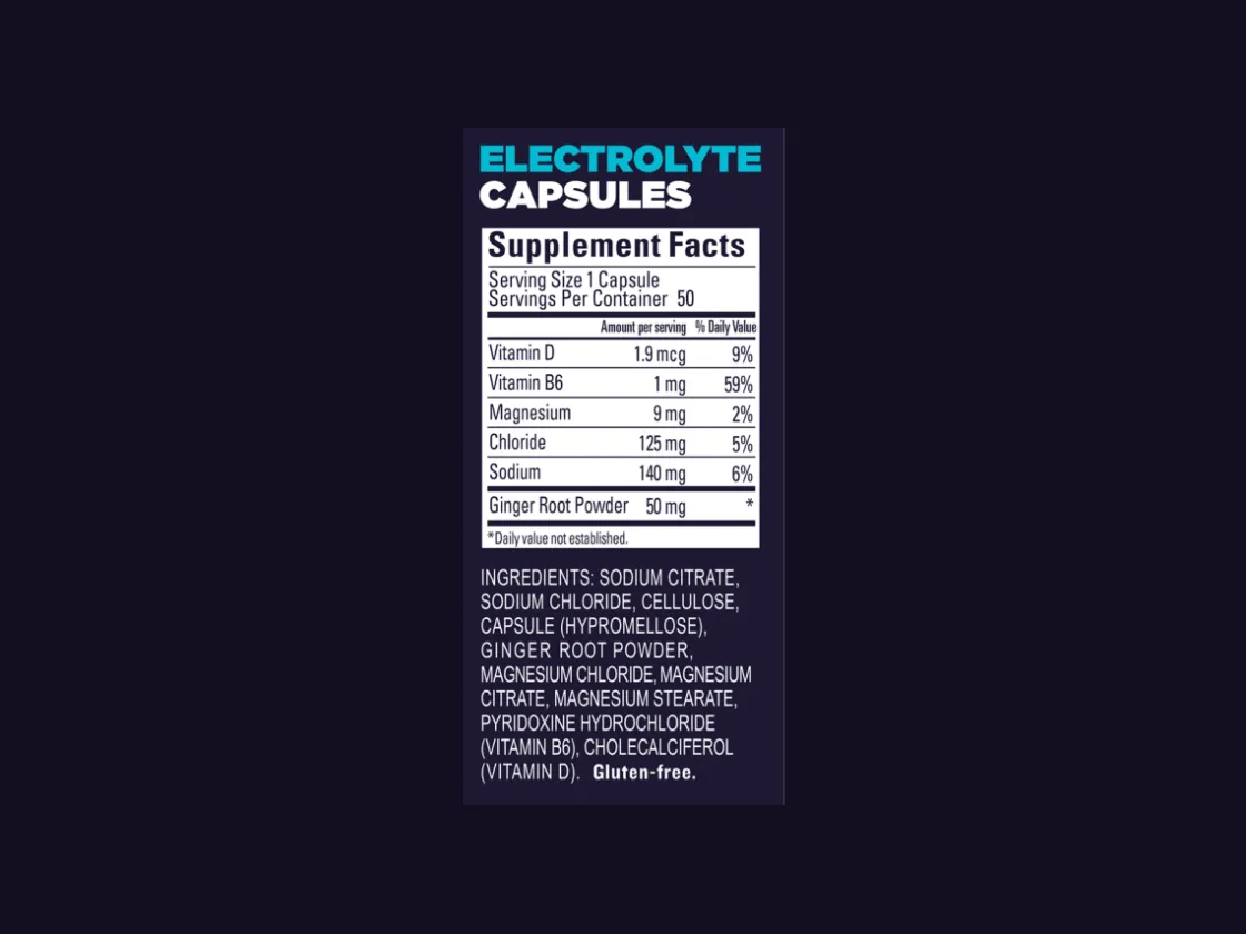 Trek Bikes GU Roctane Electrolyte Capsules Bottle of 50 Store