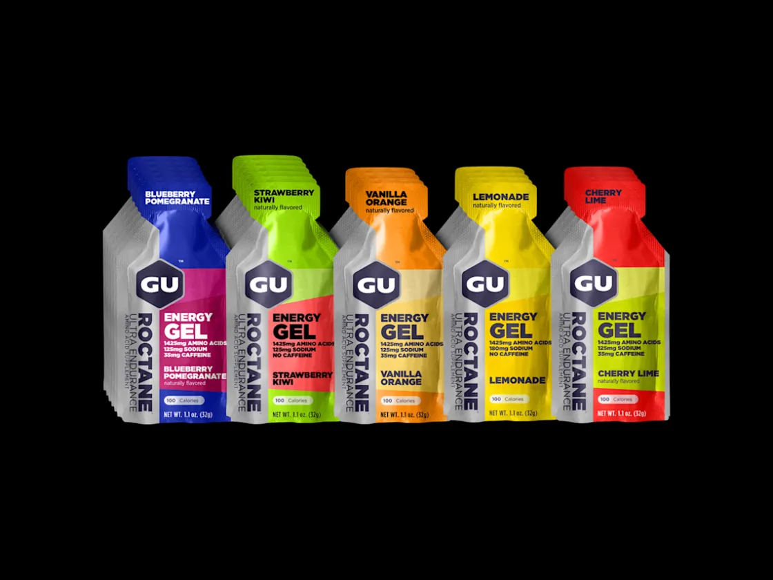 Trek Bikes GU Roctane Energy Gel Box of 24 Hot