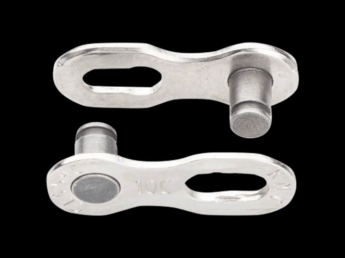 Trek Bikes KMC Missing Link Campagnolo Reusable Chain Link Card of 2 Silver New