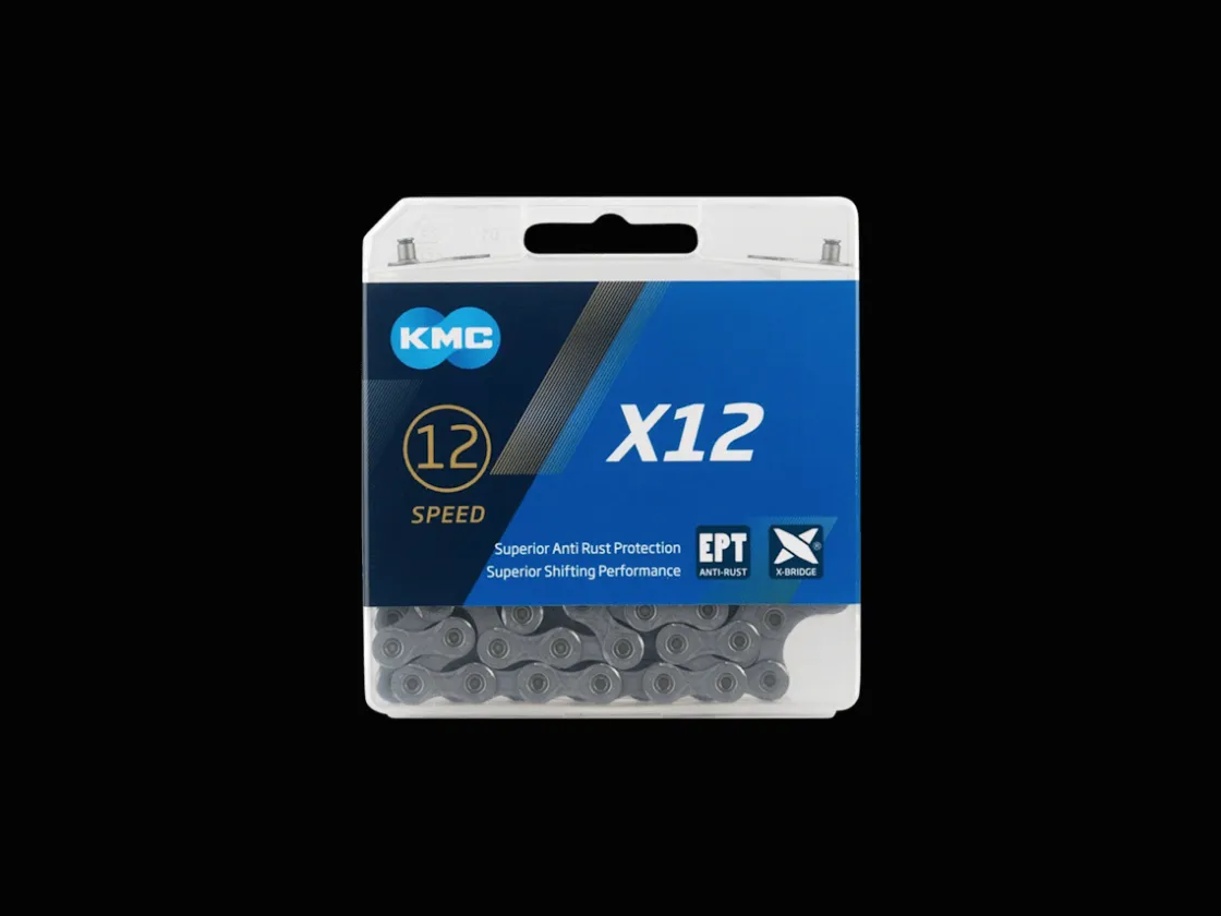 Trek Bikes KMC X12 EPT 12-Speed Chain Grey Hot