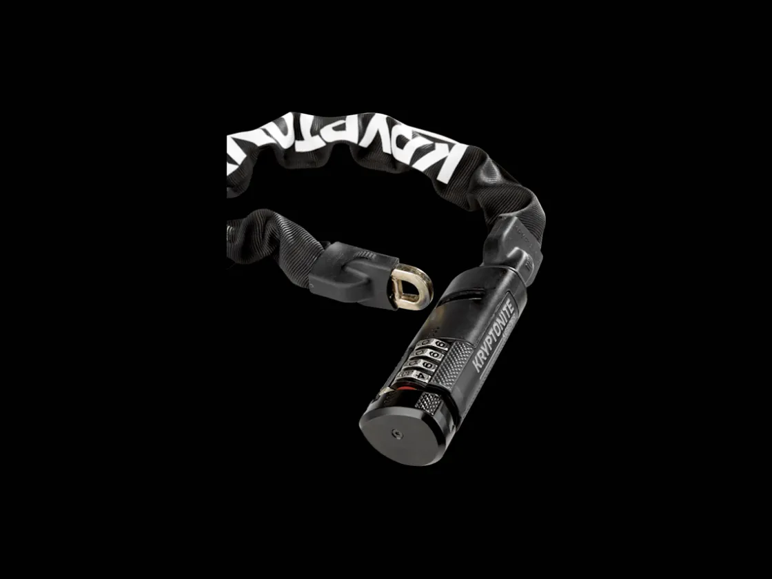Trek Bikes Kryptonite Keeper 790 Combo Integrated Chain Lock Black New
