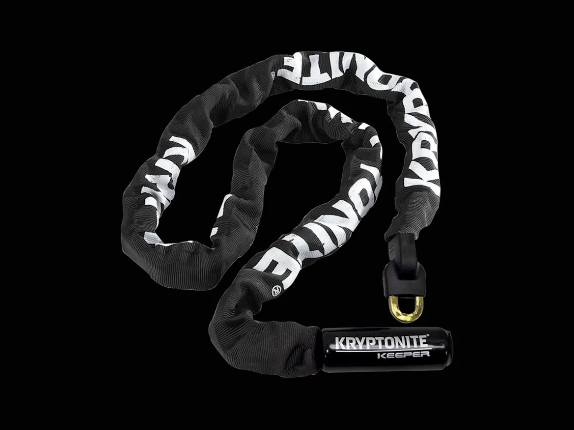 Trek Bikes Kryptonite Keeper 712 Integrated Chain Lock Black Best Sale