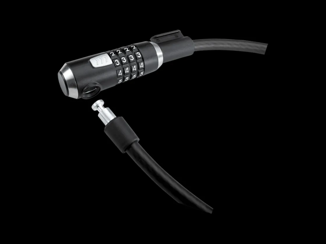 Trek Bikes Kryptonite KryptoFlex 1565 Combo Cable Lock Black Fashion
