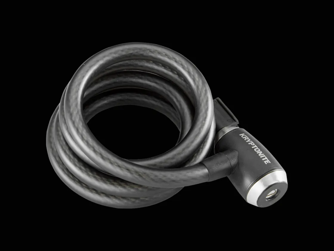 Trek Bikes Kryptonite KryptoFlex 1518 Key Cable Lock Black Store