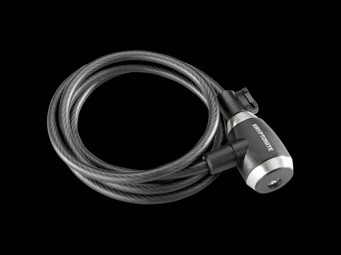 Trek Bikes Kryptonite KryptoFlex 815 Key Cable Lock Black Best