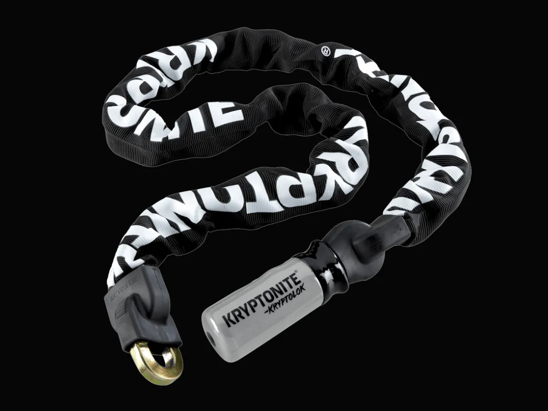 Trek Bikes Kryptonite KryptoLok Series 2 912 Integrated Chain Lock Black Discount