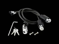 Trek Bikes Kuat Transfer 2-Bike Hitch Rack Cable Lock Kit Black Hot