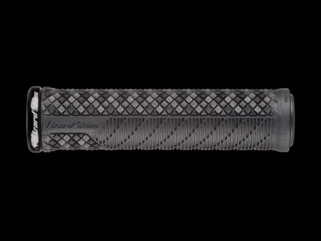 Trek Bikes Lizard Skins Charger Evo Lock-On Grip Set Black Fashion