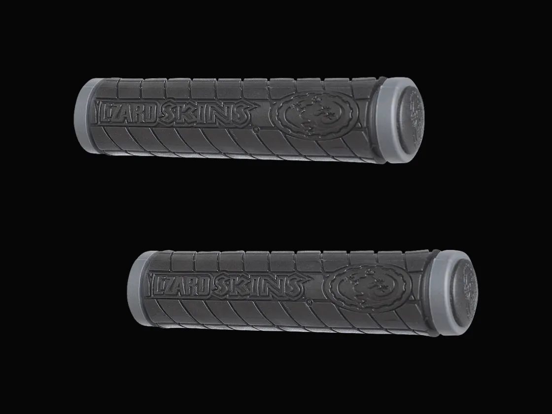 Trek Bikes Lizard Skins Dual Compound Logo Grip Set Black Hot