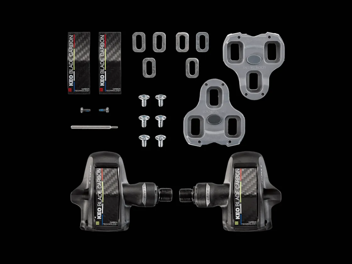 Trek Bikes LOOK Keo Blade Carbon Ceramic Road Pedal Set Black Outlet