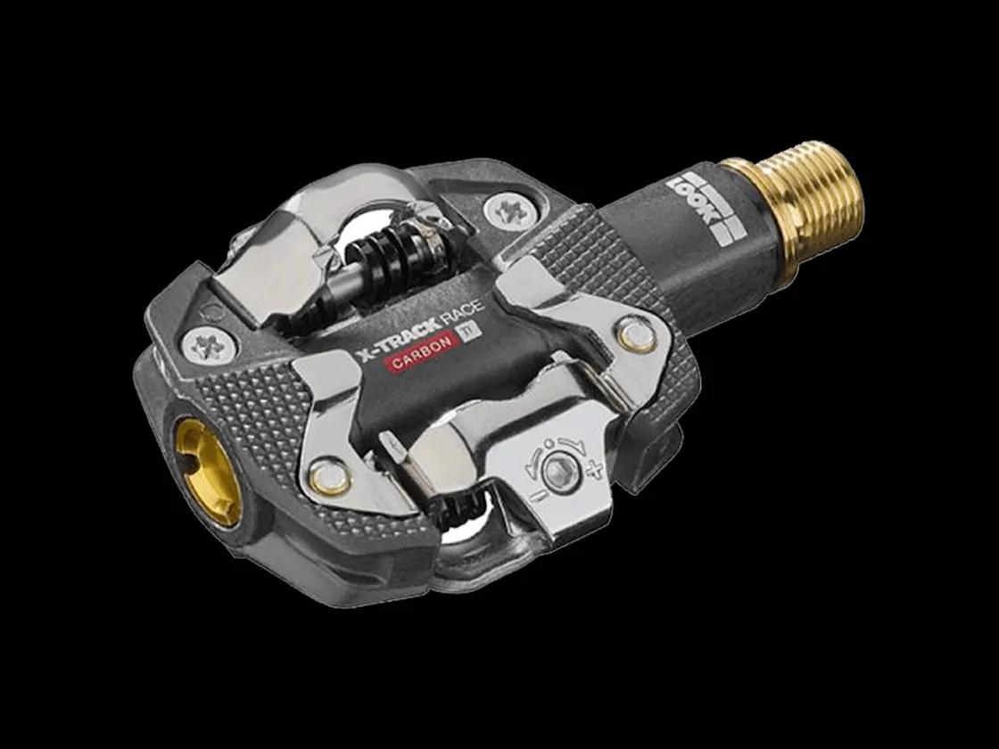 Trek Bikes LOOK X-TRACK RACE CARBON Ti MTB Pedal Set Black Cheap