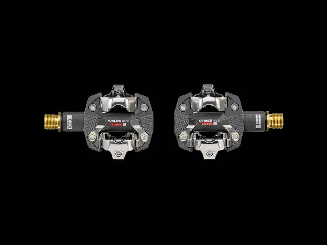 Trek Bikes LOOK X-TRACK RACE CARBON Ti MTB Pedal Set Black Cheap
