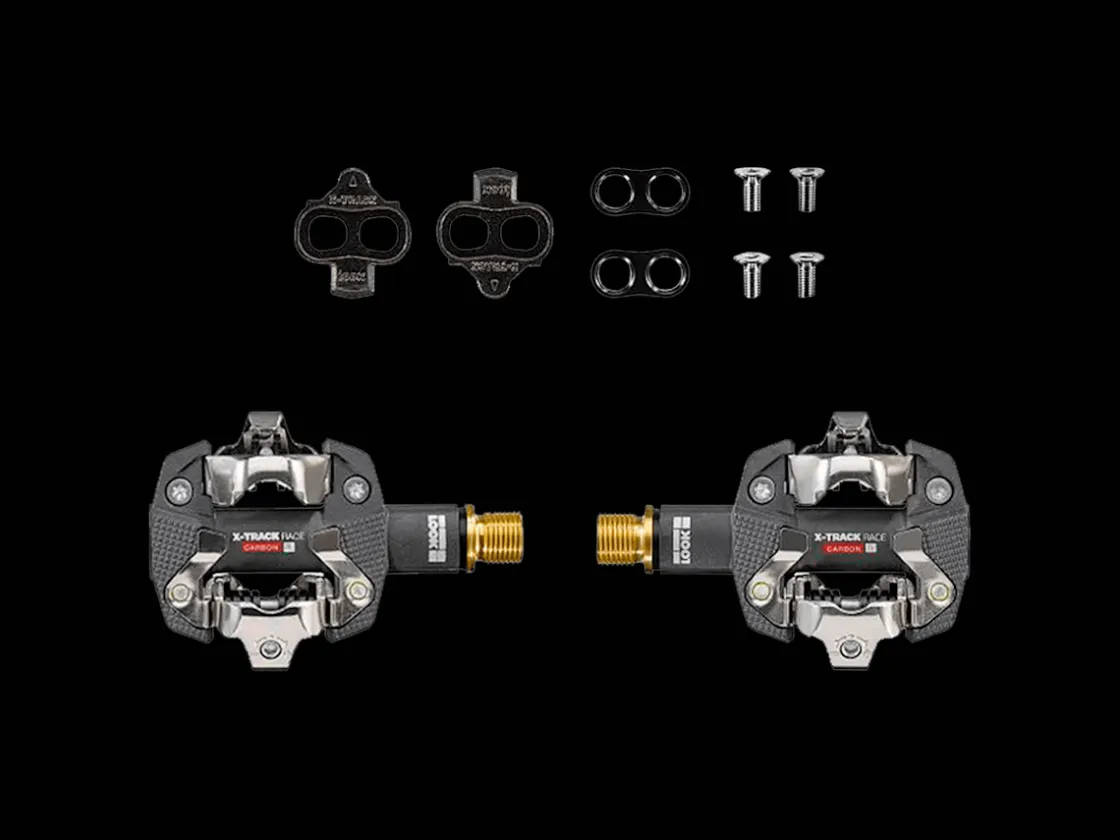 Trek Bikes LOOK X-TRACK RACE CARBON Ti MTB Pedal Set Black Cheap