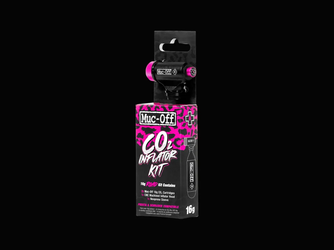 Trek Bikes Muc-Off Road Inflator Kit Black/Visibility Pink Flash Sale