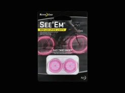Trek Bikes Nite Ize See'Em Mini LED Spoke Lights Red/Green Clearance