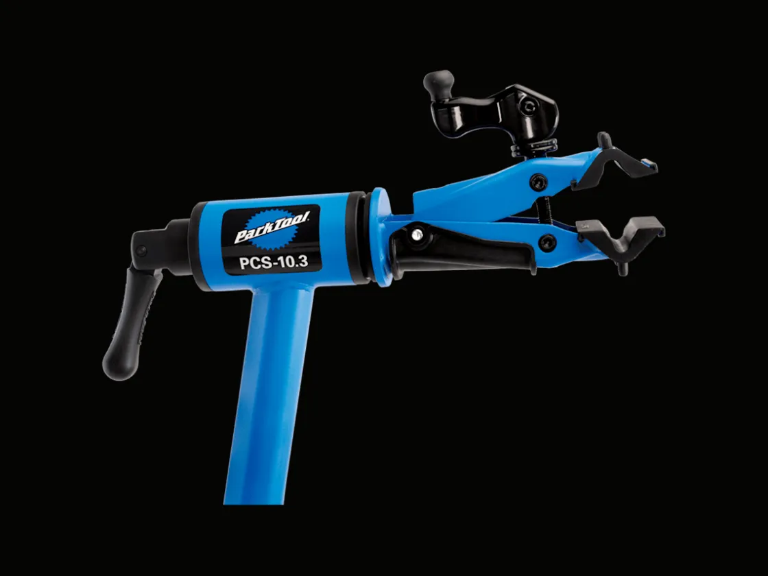 Trek Bikes Park Tool PCS-10.3 Deluxe Home Mechanic Repair Stand Blue Outlet