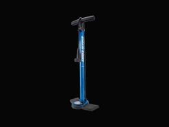 Trek Bikes Park Tool PFP-10 Home Mechanic Floor Pump Blue Shop