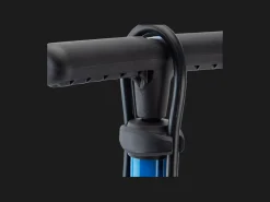Trek Bikes Park Tool PFP-10 Home Mechanic Floor Pump Blue Shop