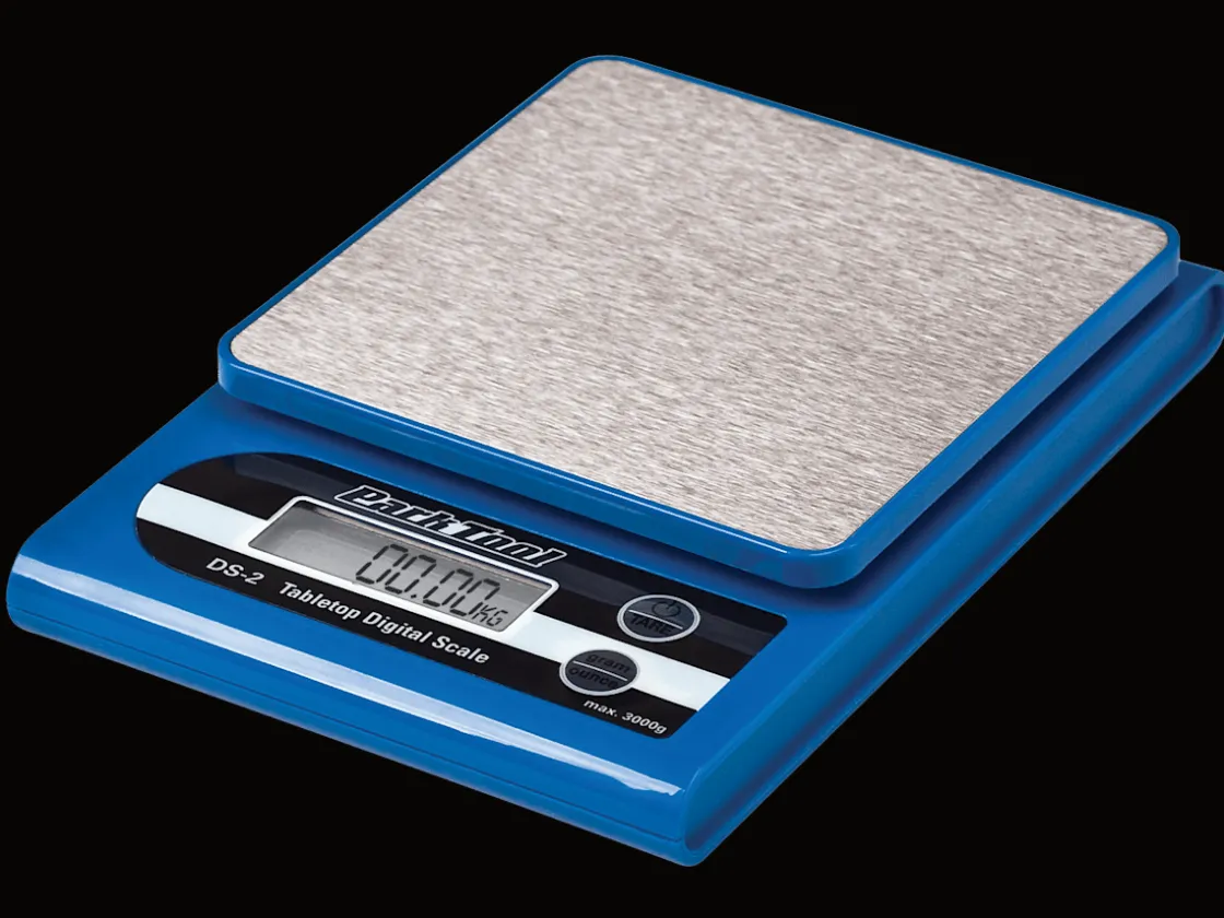 Trek Bikes Park Tool Tabletop Digital Scale Blue Store
