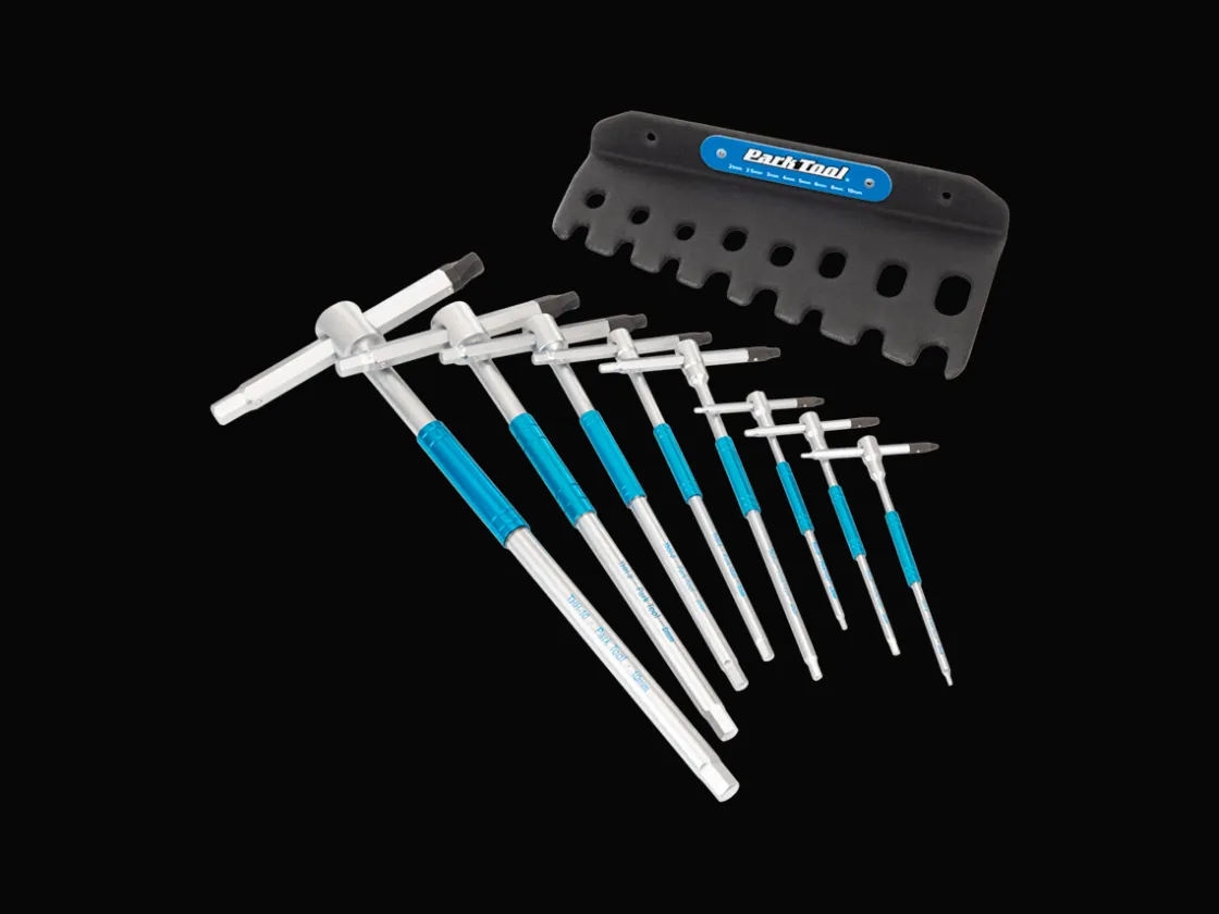 Trek Bikes Park Tool THH-1 T-Handle Hex Wrench Set Silver/Blue Store
