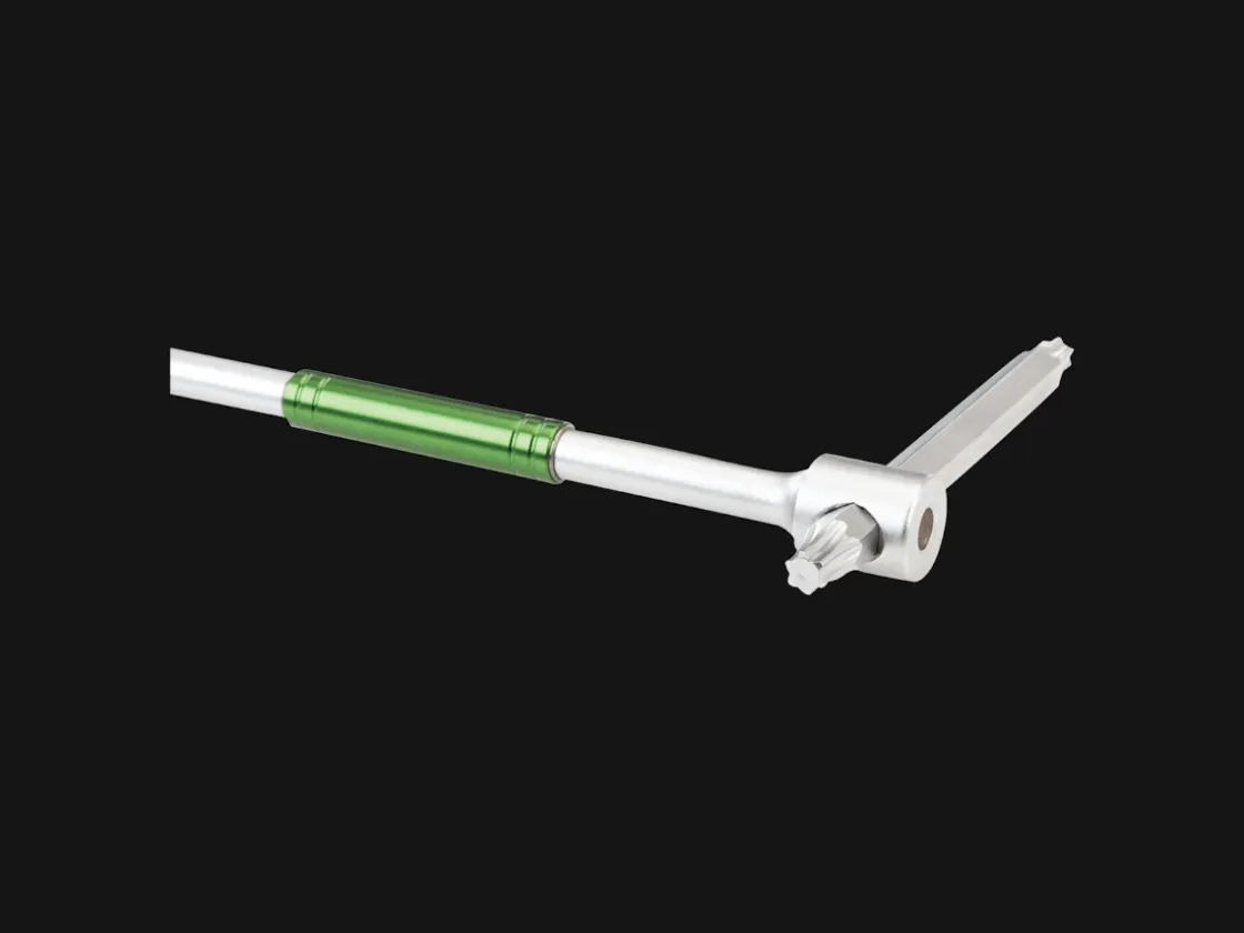 Trek Bikes Park Tool THT-1 T-Handle Torx Compatible Wrench Set Silver/Green Outlet