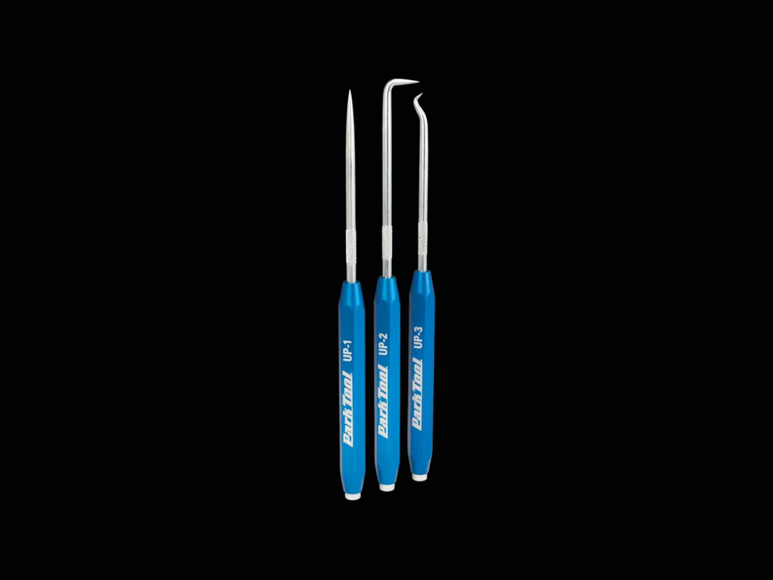Trek Bikes Park Tool UP-SET Utility Pick Set Blue/Silver Best