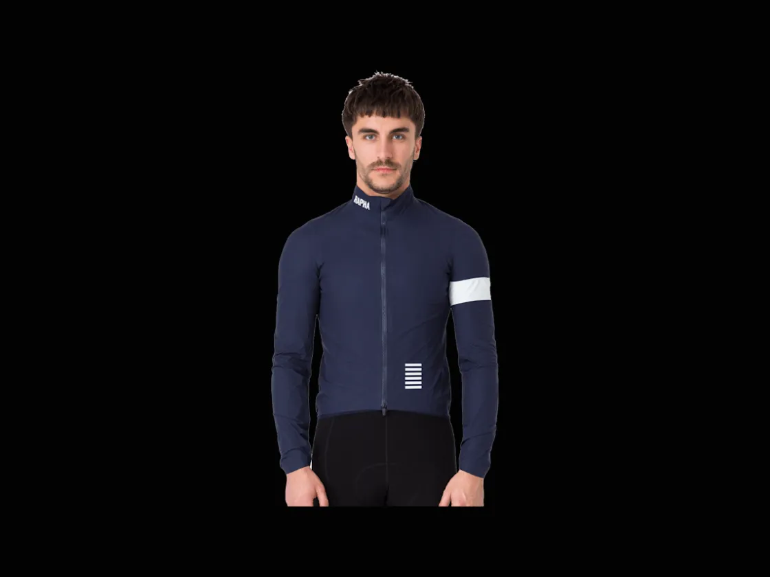 Trek Bikes Rapha Pro Team GORE-TEX Cycling Rain Jacket Navy Best Sale
