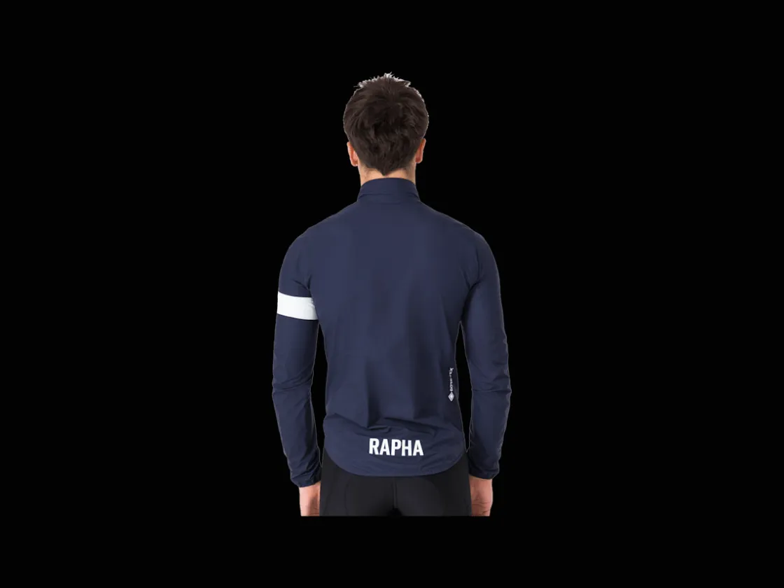 Trek Bikes Rapha Pro Team GORE-TEX Cycling Rain Jacket Navy Best Sale