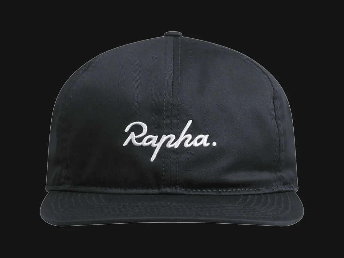 Trek Bikes Rapha Trail 6 Panel Cap Black Outlet