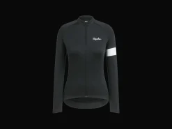 Trek Bikes Rapha Women's Core Long Sleeve Cycling Jersey Black Clearance