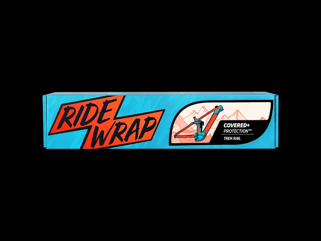 Trek Bikes RideWrap Matte Covered Frame Protection Kit designed for 2022 Trek Rail Clear Fashion